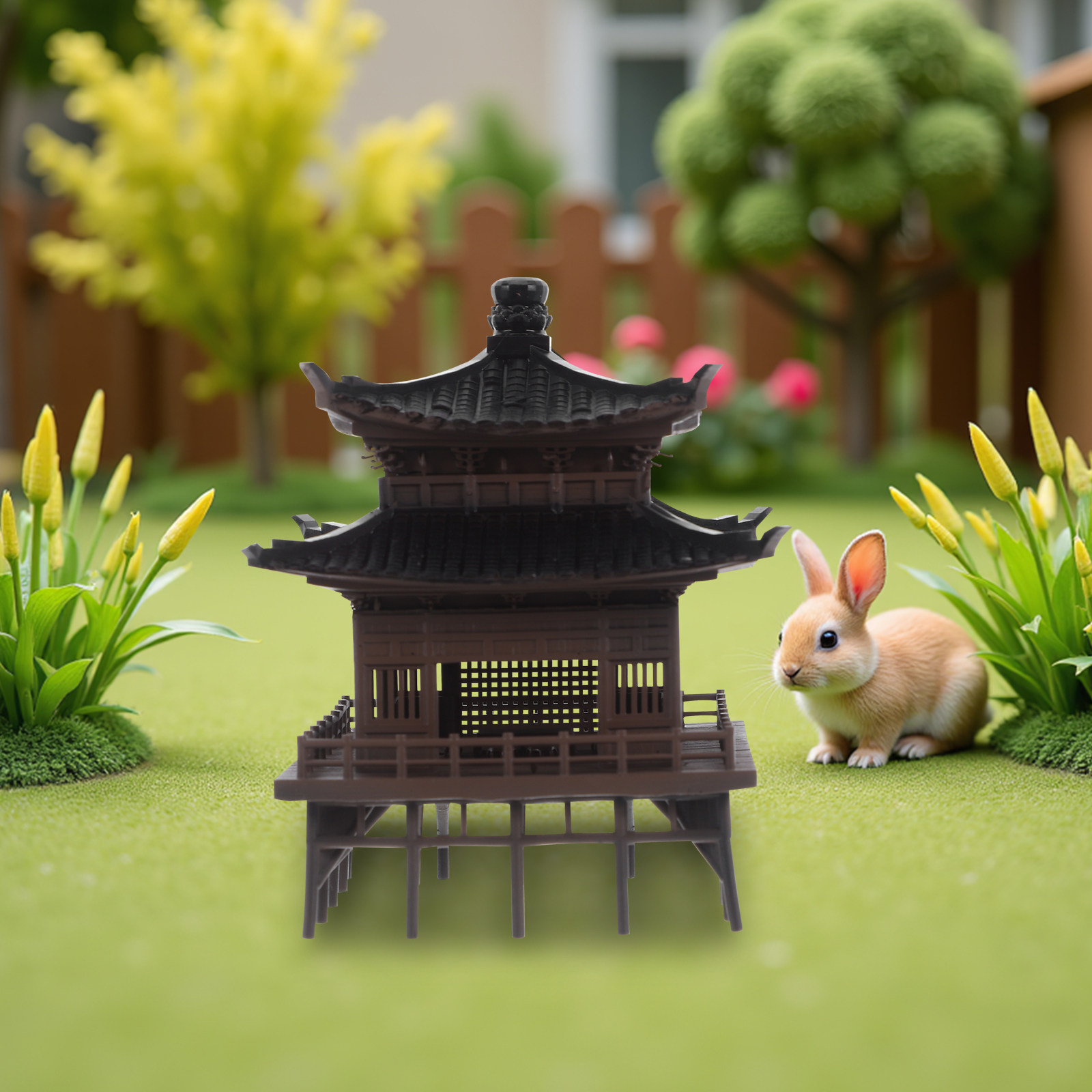 Small Chinese Pavilion Decor f - Bonsai Garden Landscape Design review and price