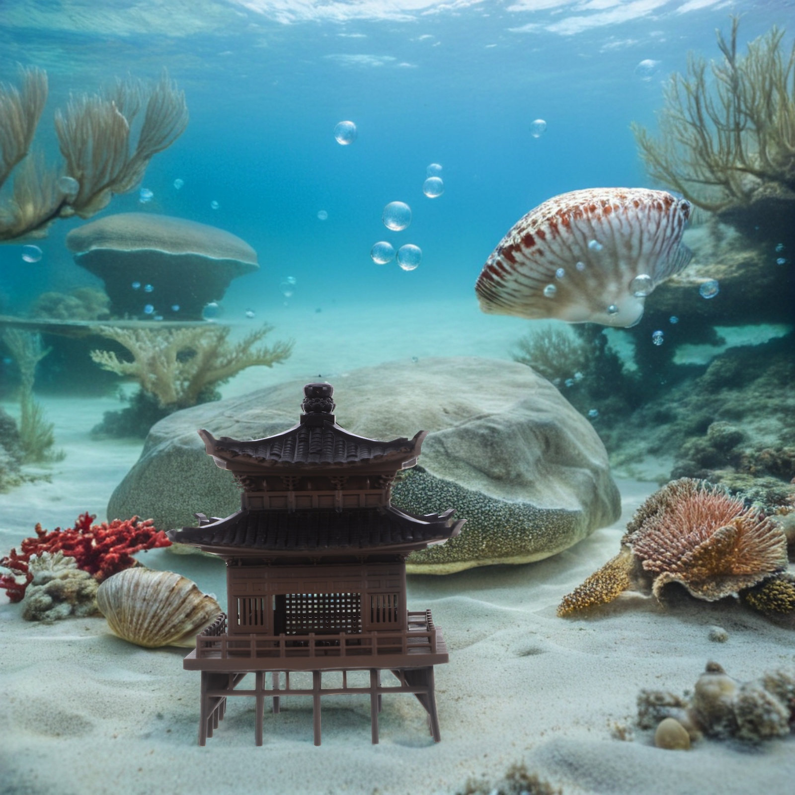 Small Chinese Pavilion Decor f - Bonsai Garden Landscape Design review and price