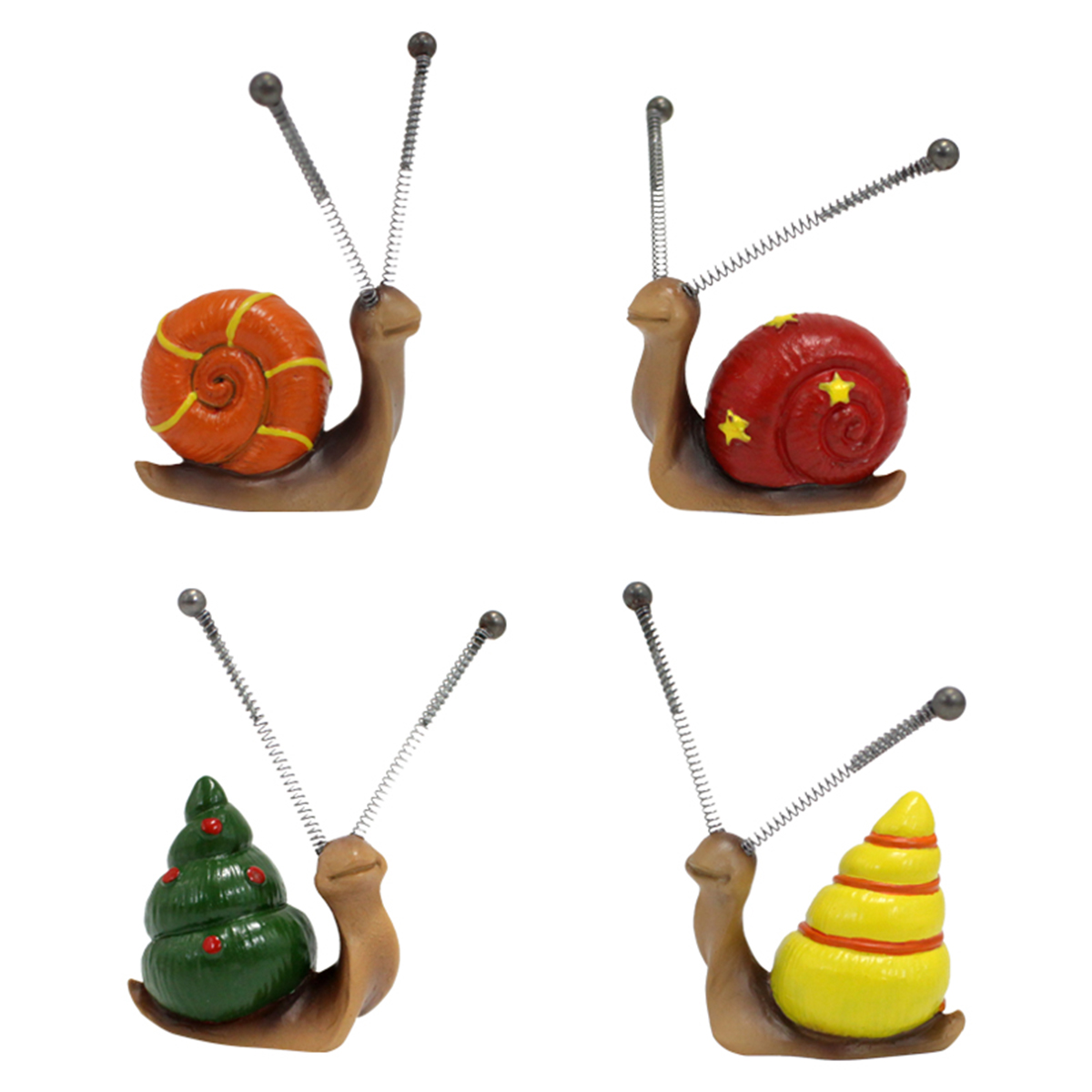 4pcs, Mini Snail Sculpture Bon - Bonsai Garden Art review and price