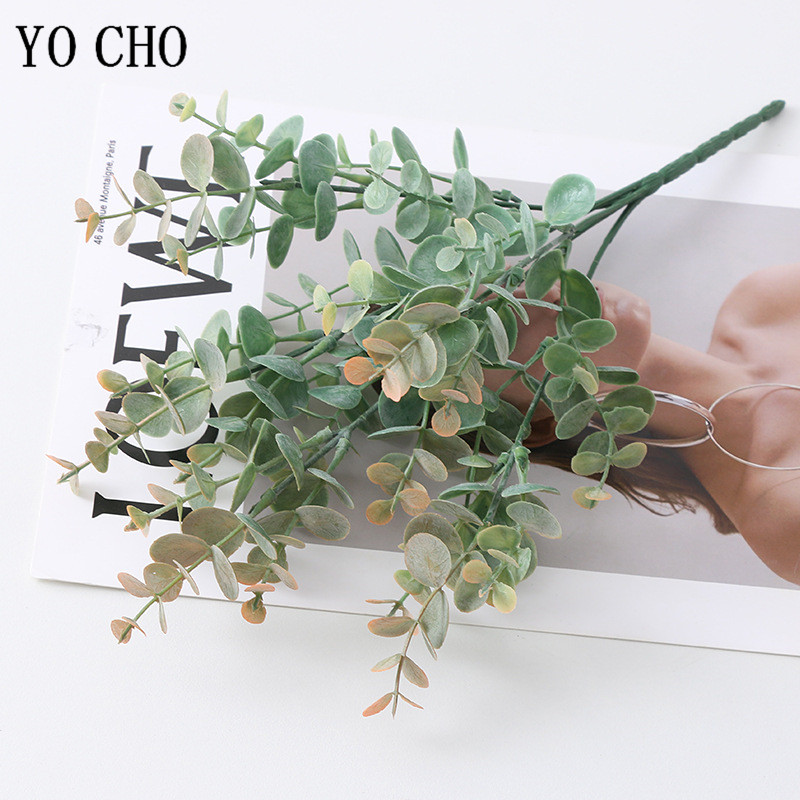 5 Fork/Bunch Silk Eucalyptus L - Bonsai Garden Art review and price
