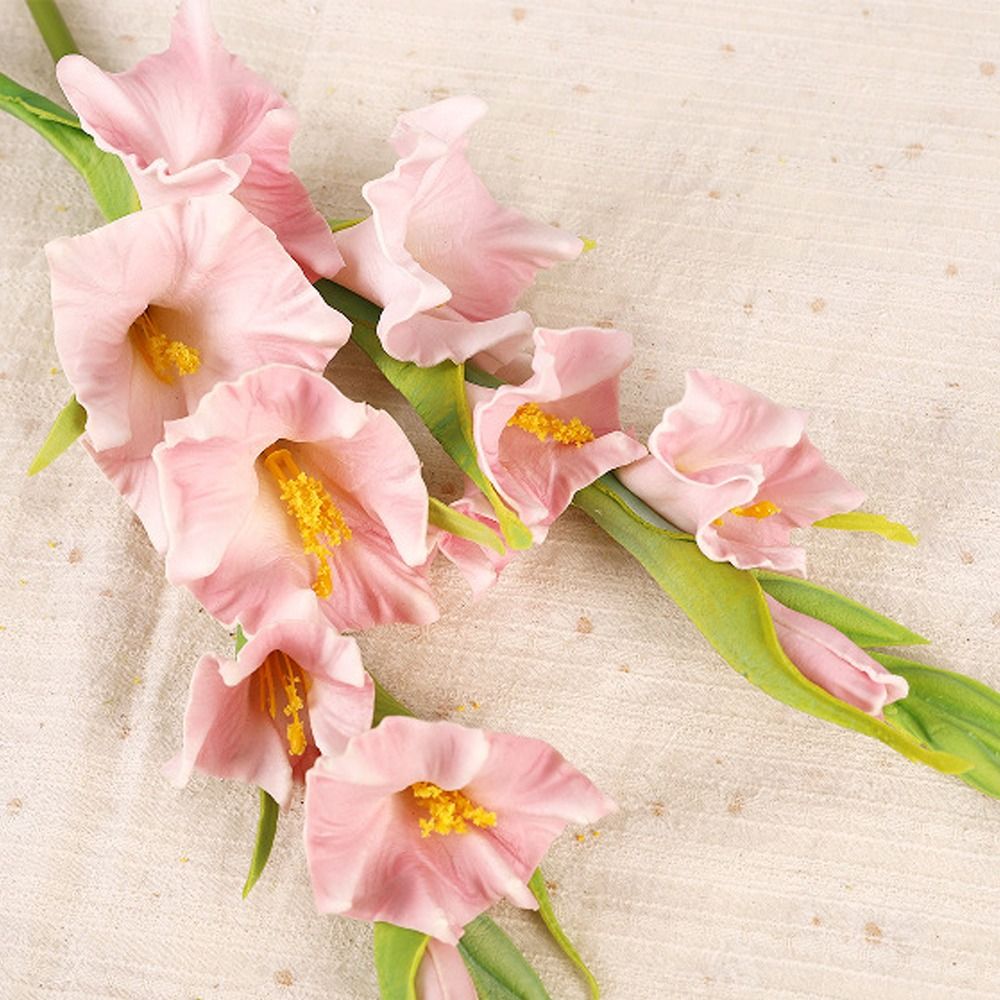 PU Artificial Gladiolus Branch - Bonsai Garden Art review and price