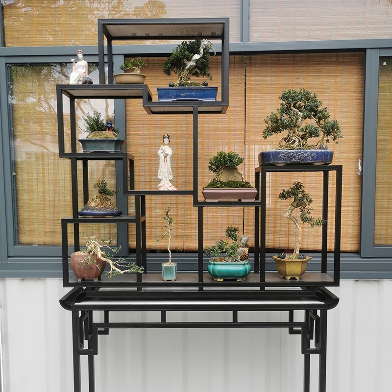 Aluminum alloy Bogu frame New  - Bonsai Garden Art review and price