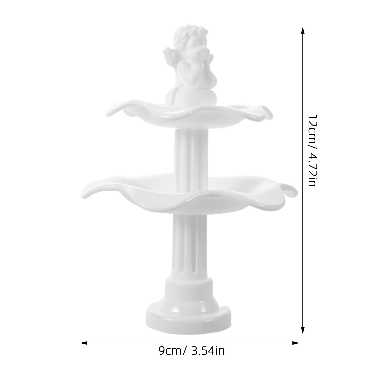 2Pcs Two-Tier Plastic Miniatur - Bonsai Garden Landscape Design review and price
