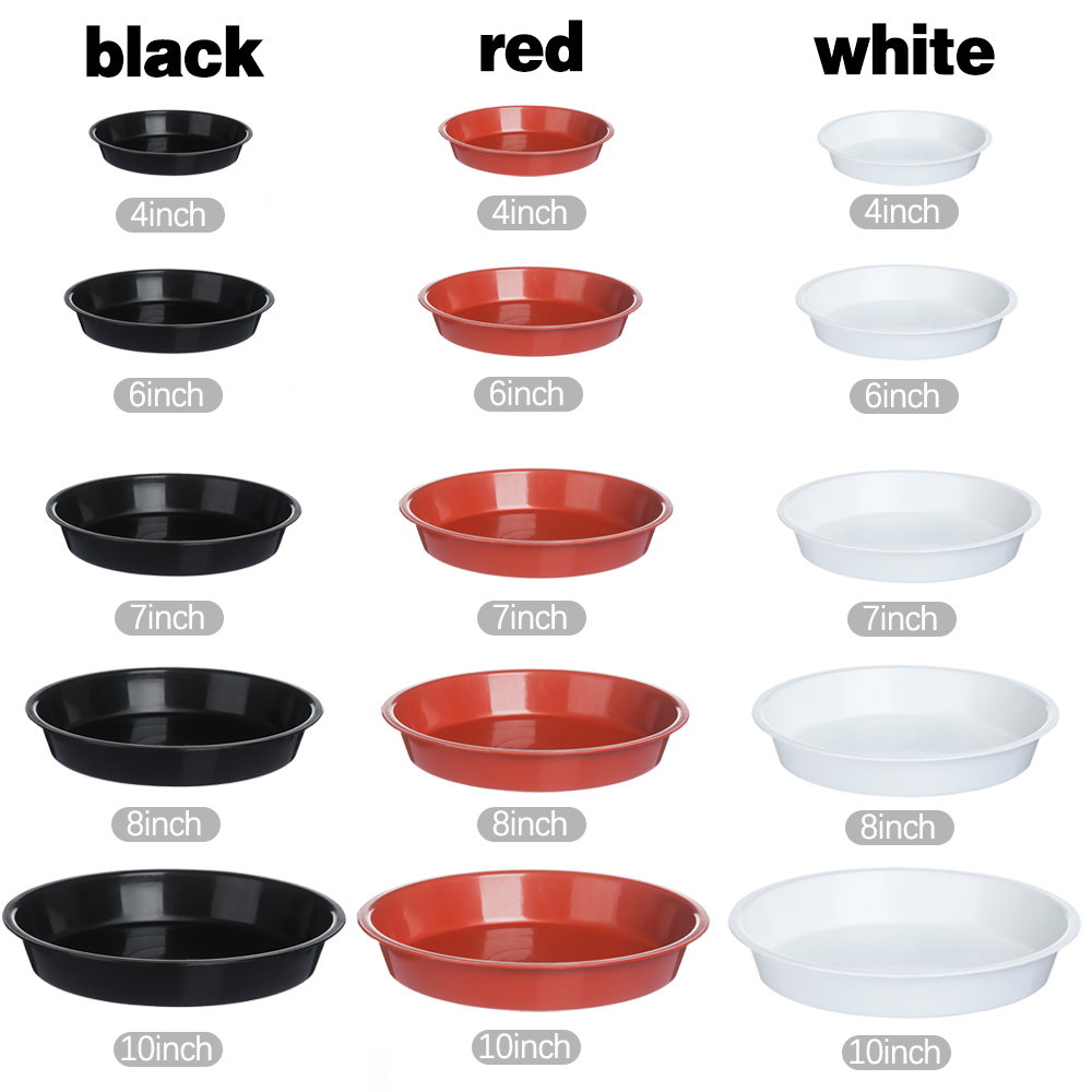 3Pcs Garden Round Flower Pot D - Drip Tray Saucer review and price